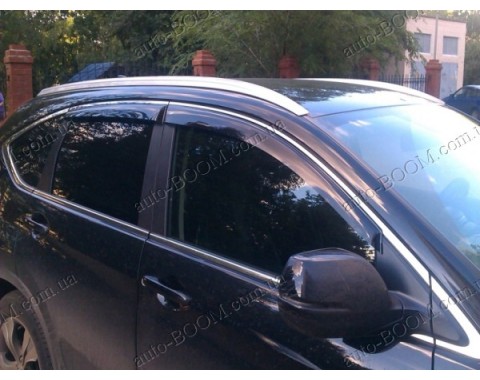 Дефлекторы окон на Honda CR-V 4 12- (Cobra Tuning)