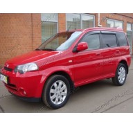 Дефлекторы окон на Honda HR-V 98-06 5дверей (Cobra Tuning)