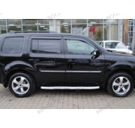 Дефлекторы окон на Honda Pilot 02-08 (Cobra Tuning)