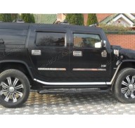 Дефлекторы окон на Hummer H2 02-09 (Cobra Tuning)