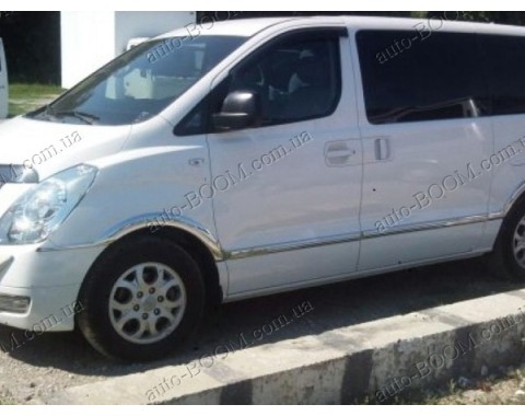 Дефлекторы окон на Hyundai H1 07- (Cobra Tuning)