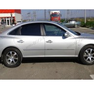 Дефлекторы окон на Hyundai Grandeur 05-11 седан (Cobra Tuning)