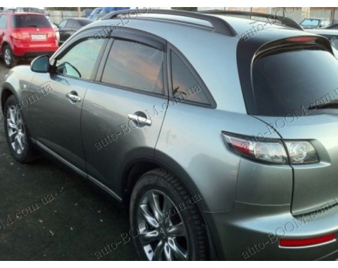 Дефлекторы окон на Infiniti FX35 03-08 (Cobra Tuning)