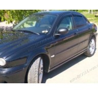 Дефлекторы окон на Jaguar X-Type 01-09 (Cobra Tuning)