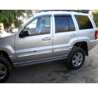 Дефлекторы окон на Jeep Cherokee 01-08 (Cobra Tuning)