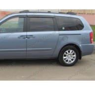 Дефлекторы окон на Jeep Commander 06-10 (Cobra Tuning)