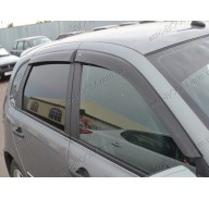 Дефлекторы окон на ВАЗ Калина 1118 (Cobra Tuning)