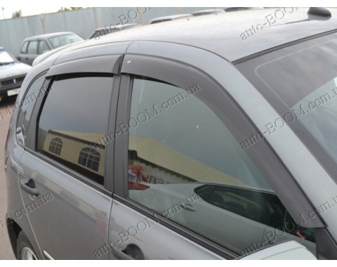 Дефлекторы окон на ВАЗ Калина 1118 (Cobra Tuning)