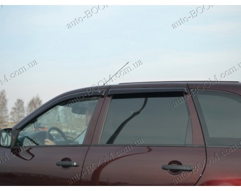 Дефлекторы окон на ВАЗ Калина 1117 (Cobra Tuning)