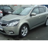 Дефлекторы окон на Kia Ceed 12- универсал (Cobra Tuning)