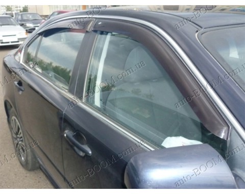 Дефлекторы окон на Kia Magentis 05-10 (Cobra Tuning)