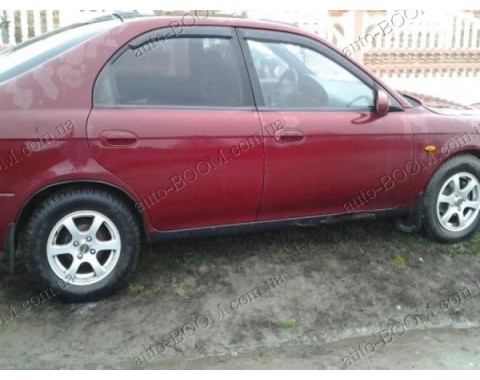 Дефлекторы окон на Kia Shuma 1 96-01 (Cobra Tuning)