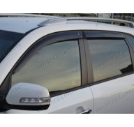 Дефлекторы окон на Kia Sorento 2 09- (Cobra Tuning)