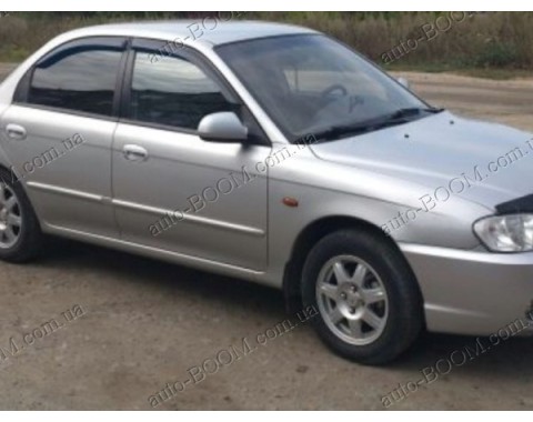 Дефлекторы окон на Kia Spectra 05-09 (Cobra Tuning)