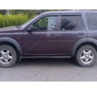 Дефлекторы окон на Land Rover Freelander 97-06 5дверей (Cobra Tuning)