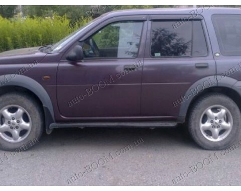 Дефлекторы окон на Land Rover Freelander 97-06 5дверей (Cobra Tuning)