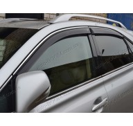 Дефлекторы окон на Lexus RX 350 09- (Cobra Tuning)
