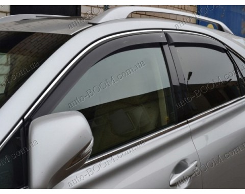 Дефлекторы окон на Lexus RX 350 09- (Cobra Tuning)