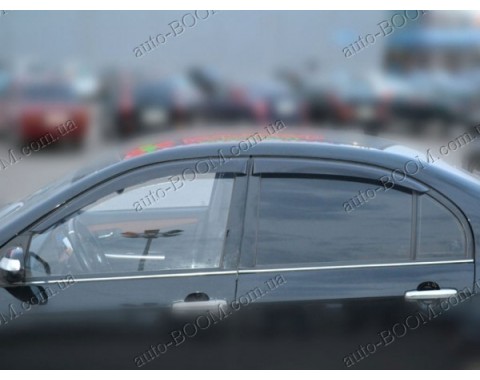 Дефлекторы окон на Lifan 620 07- (Cobra Tuning)