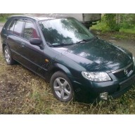 Дефлекторы окон на Mazda 323 98-03 (Cobra Tuning)