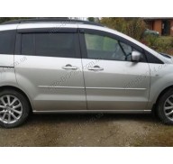 Дефлекторы окон на Mazda 5 05-10 (Cobra Tuning)