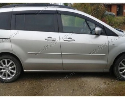 Дефлекторы окон на Mazda 5 05-10 (Cobra Tuning)