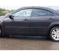 Дефлекторы окон на Mazda 6 02-08 хэтчбек (Cobra Tuning)