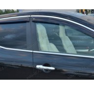 Дефлекторы окон на Mazda CX-7 06-12 (Cobra Tuning)