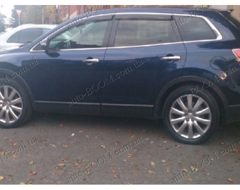 Дефлекторы окон на Mazda CX-9 07- (Cobra Tuning)