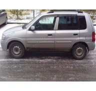 Дефлекторы окон на Mazda Demio 97-03 (Cobra Tuning)