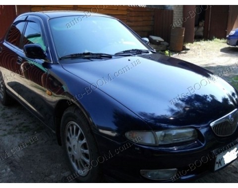 Дефлекторы окон на Mazda Xedos 6 94-00 (Cobra Tuning)