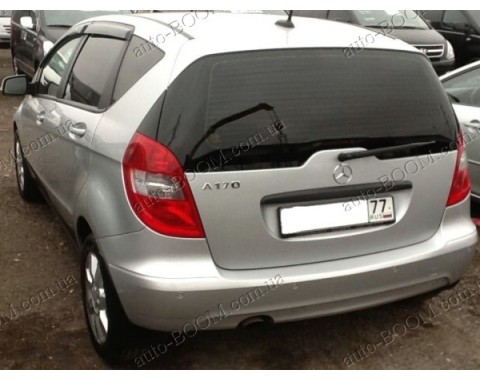 Дефлекторы окон на Mercedes A W169 04-12 (Cobra Tuning)