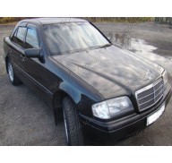 Дефлекторы окон на Mercedes C W202 93-00 (Cobra Tuning)