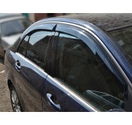Дефлекторы окон на Mercedes C W204 06- (Cobra Tuning)