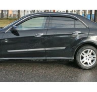 Дефлекторы окон на Mercedes E W212 09- (Cobra Tuning)