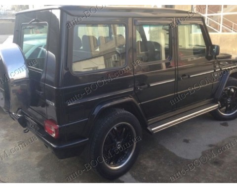 Дефлекторы окон на Mercedes G W463 90- 5дверей (Cobra Tuning)