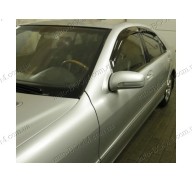 Дефлекторы окон на Mercedes S W220 98-05 (Cobra Tuning)