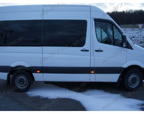Дефлекторы окон на Mercedes Sprinter 06- (Cobra Tuning)