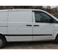Дефлекторы окон на Mercedes Vito/Viano 04-10 (Cobra Tuning)