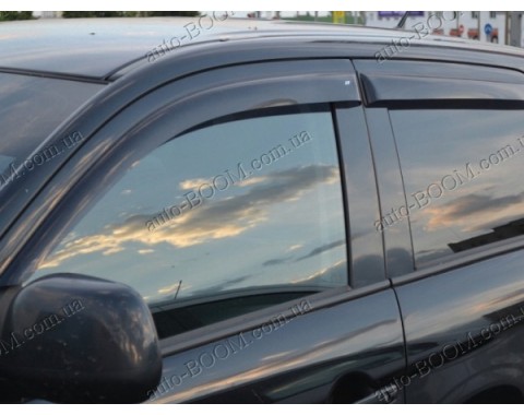 Дефлекторы окон на Mitsubishi ASX 10- (Cobra Tuning)