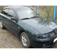 Дефлекторы окон на Mitsubishi Carisma 95-04 хэтчбек (Cobra Tuning)