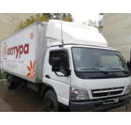Дефлекторы окон на Mitsubishi Fuso Canter 90-03 (Cobra Tuning)