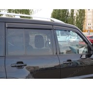 Дефлекторы окон на Mitsubishi Pajero 3 99-07 5дверей (Cobra Tuning)