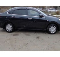 Дефлекторы окон на Nissan Almera (G11) 12- седан (Cobra Tuning)
