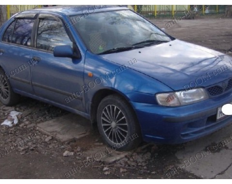 Дефлекторы окон на Nissan Almera 95-00 (Cobra Tuning)