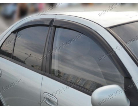 Дефлекторы окон на Nissan Almera Classic 06- (Cobra Tuning)