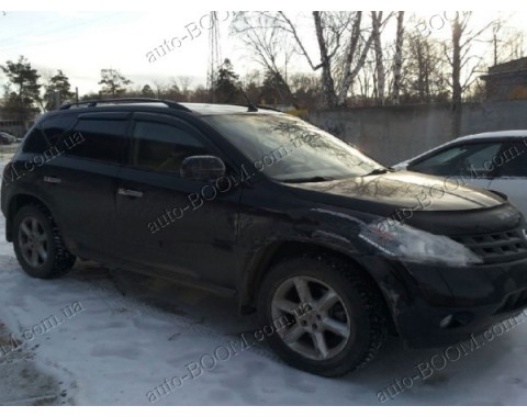 Дефлекторы окон на Nissan Murano 02-08 (Cobra Tuning)