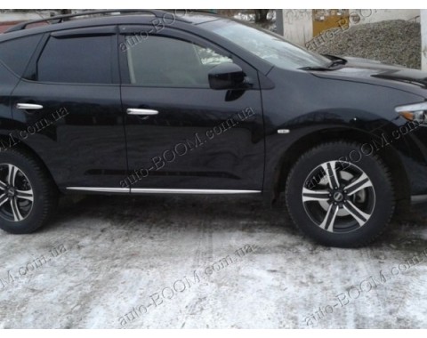 Дефлекторы окон на Nissan Murano 2 08- (Cobra Tuning)