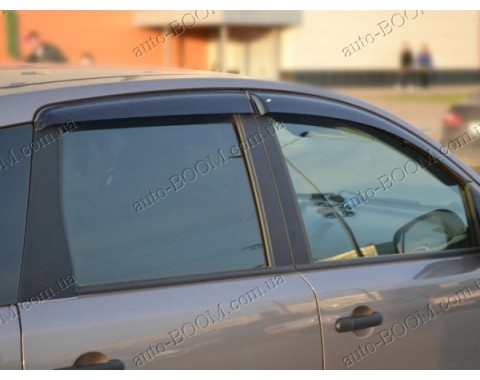 Дефлекторы окон на Nissan Note 05-12 (Cobra Tuning)