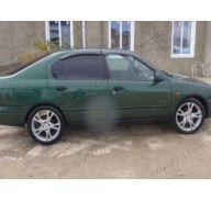 Дефлекторы окон на Nissan Primera 96-01 (Cobra Tuning)
